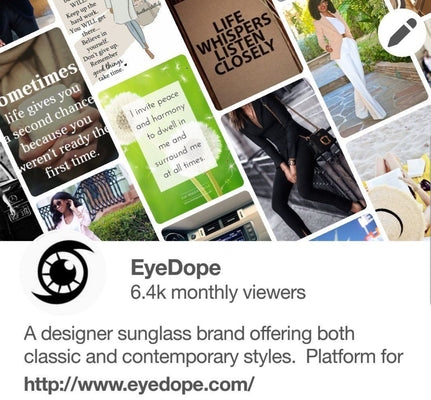 Exciting New Pinterest Boards From EyeDope!